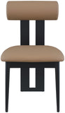 Dario Dining Chair Pair – Contemporary Vegan Leather Design with Comfort & Durability for Modern Homes
