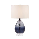 Blue Gradient Glass Table Lamp