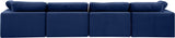 Comfy - Velvet Modular Sofa 4 Seats