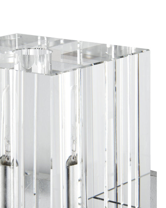 Valerio Silver Wall Sconce