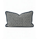Furley Navy Down Filled 14x22 Pillow