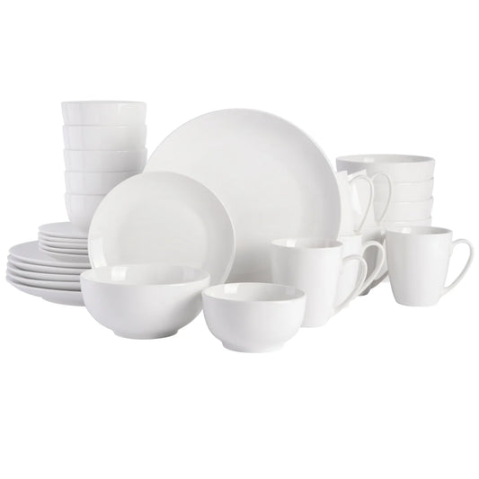 Gibson Home Ogalla Whiteware Dinnerware Set