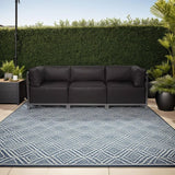 Axis 3pc Sectional Atlantis Black Titanium Frame