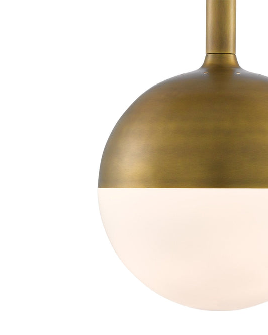 Moonward Brass Pendant