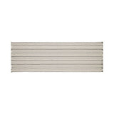 French Home Black and Cream Multi-Striped Table Runner