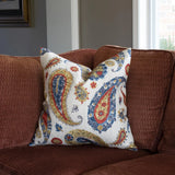 20 x 20 Pillow Boteh Sand - Down Insert