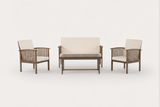 LOVEN Outdoor 4-Piece Chat Set