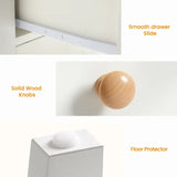 Wholesale 5 Drawer Dressser with Solid Wood Knobs