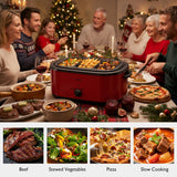 26QT/28QT Electric Roaster with Buffet Server