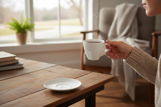 Vitrex Plus Cup & Saucer Set for Coffee & Tea