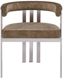 Marcello Dining Chair Set of 2 - Contemporary Velvet Seating with Durable Chrome Frame for Modern Homes
