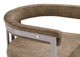 Marcello Dining Chair Set of 2 - Contemporary Velvet Seating with Durable Chrome Frame for Modern Homes