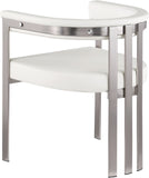 Marcello Dining Chair Set of 2 - Contemporary Velvet Seating with Durable Chrome Frame for Modern Homes
