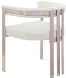 Marcello Dining Chair Set of 2 - Contemporary Velvet Seating with Durable Chrome Frame for Modern Homes