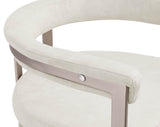 Marcello Dining Chair Set of 2 - Contemporary Velvet Seating with Durable Chrome Frame for Modern Homes