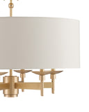 Bering Brass Semi-Flush Mount