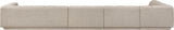 Modari - Sectional - Beige
