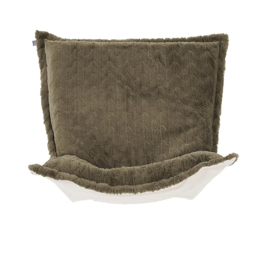 Puff Chair Cushion Angora Moss -Cushion and Cover Only