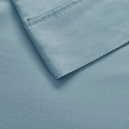 1000TC 4 Piece Deep Pocket Cotton Blend Sheet Set, Blue