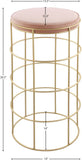 Rebar Contemporary Bar Stool with Luxurious Gold Finish and Plush Cushion for Stylish Dining Spaces