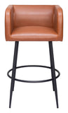 Horbat Barstool (Set of 2) Brown