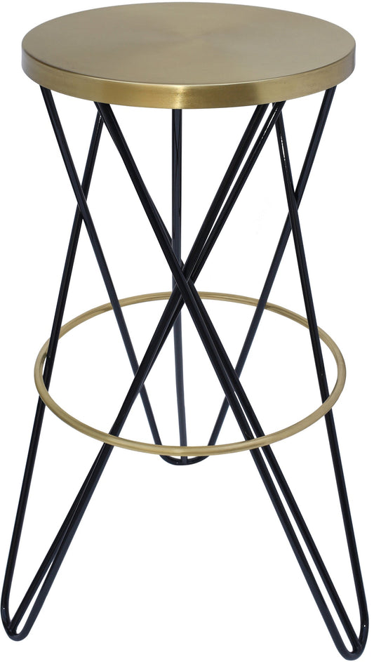 Mercury Contemporary Bar Stool - Durable Metal Design Perfect for Home Bars and Kitchen Counters