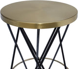 Mercury Contemporary Bar Stool - Durable Metal Design Perfect for Home Bars and Kitchen Counters