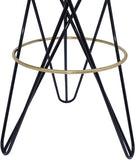 Mercury Contemporary Bar Stool - Durable Metal Design Perfect for Home Bars and Kitchen Counters