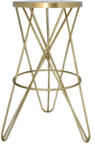 Mercury Contemporary Bar Stool - Durable Metal Design Perfect for Home Bars and Kitchen Counters