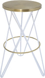 Mercury Contemporary Bar Stool - Durable Metal Design Perfect for Home Bars and Kitchen Counters