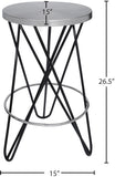 Mercury Contemporary Counter Stool - Durable Metal Design Perfect for Home Bars and Counters