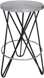 Mercury Contemporary Counter Stool - Durable Metal Design Perfect for Home Bars and Counters
