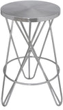 Mercury Contemporary Counter Stool - Durable Metal Design Perfect for Home Bars and Counters