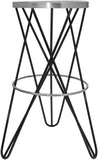 Mercury Contemporary Bar Stool - Durable Metal Design Perfect for Home Bars and Kitchen Counters