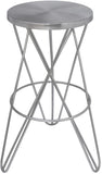 Mercury Contemporary Bar Stool - Durable Metal Design Perfect for Home Bars and Kitchen Counters