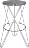 Mercury Contemporary Bar Stool - Durable Metal Design Perfect for Home Bars and Kitchen Counters