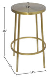 Tyson Contemporary Counter Stool with Elegant Brushed Finish - Perfect for Kitchen or Home Bar