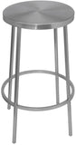 Tyson Contemporary Counter Stool with Elegant Brushed Finish - Perfect for Kitchen or Home Bar