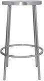 Tyson Contemporary Counter Stool with Elegant Brushed Finish - Perfect for Kitchen or Home Bar