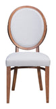 Regents Dining Chair (Set of 2) Walnut & Light Gray