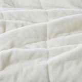 Reversible Down Alternative Bedding Blanket, Ivory