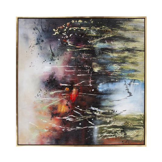 Fall Begins At The Farm Hand Painted Original Art