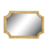 Rattan Framed Wall Decor Mirror, Natural