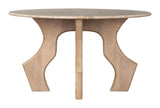 Eda Coffee Table White & Natural