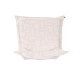 Indoor/Outdoor Puff Chair Cover & Cushion Syros Natural