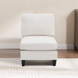 Dallas Ottoman/ Armless Chair
