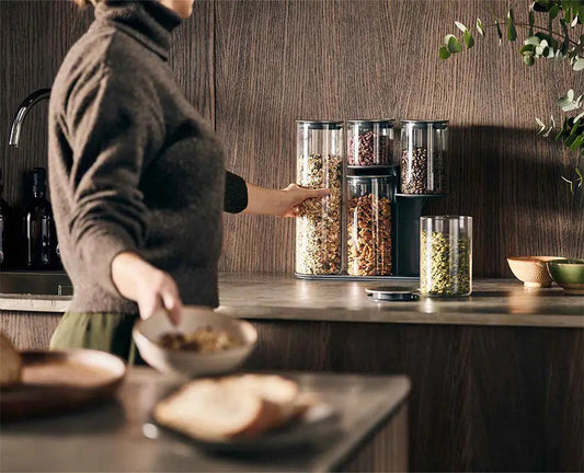 Podium™ Stainless-steel Storage Container Set