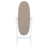Foyet Wood Adjustable Full Length Cheval Mirror White