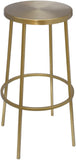 Tyson Elegant Bar Stool with Foot Ring - Contemporary Design for Kitchen and Home Bar Decor