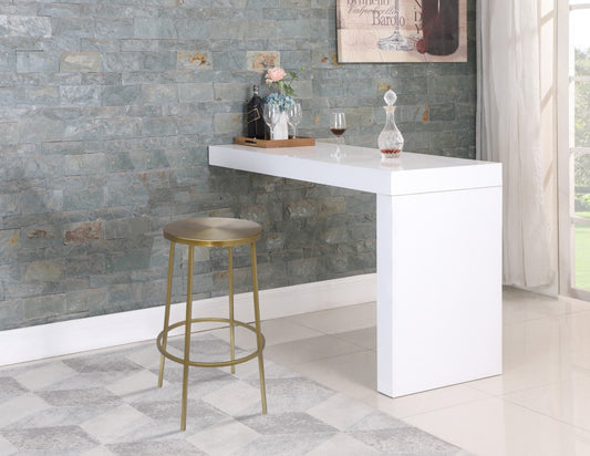 Tyson Elegant Bar Stool with Foot Ring - Contemporary Design for Kitchen and Home Bar Decor